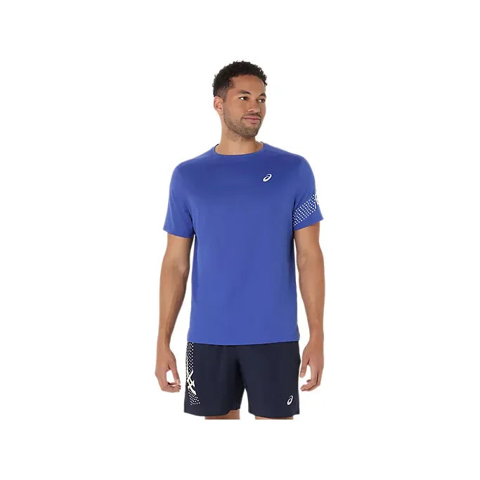 Asics Icon Short Sleeve Top - Dark Cobalt