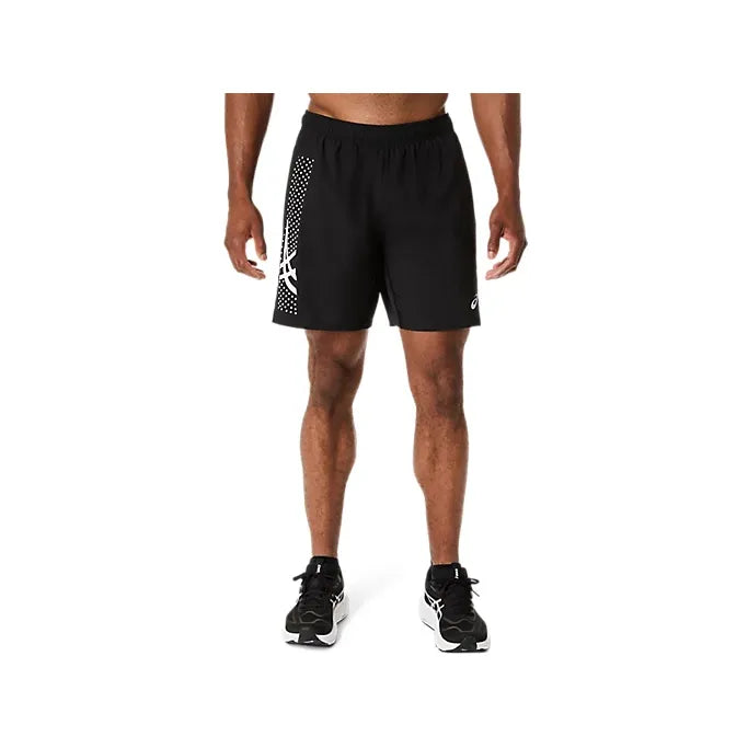 Asics Icon 7inch Shorts - Performance Black/Cream