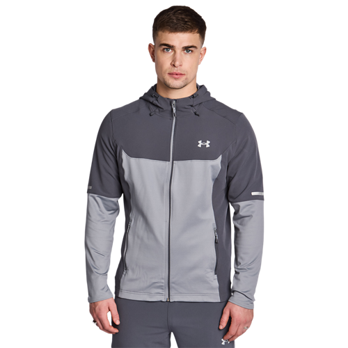 Under Armour Woven Winterized Running Jacket - Grey