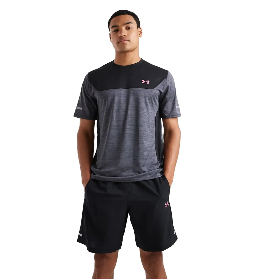 Under Armour Tech Utility T-shirt - Black / Pink
