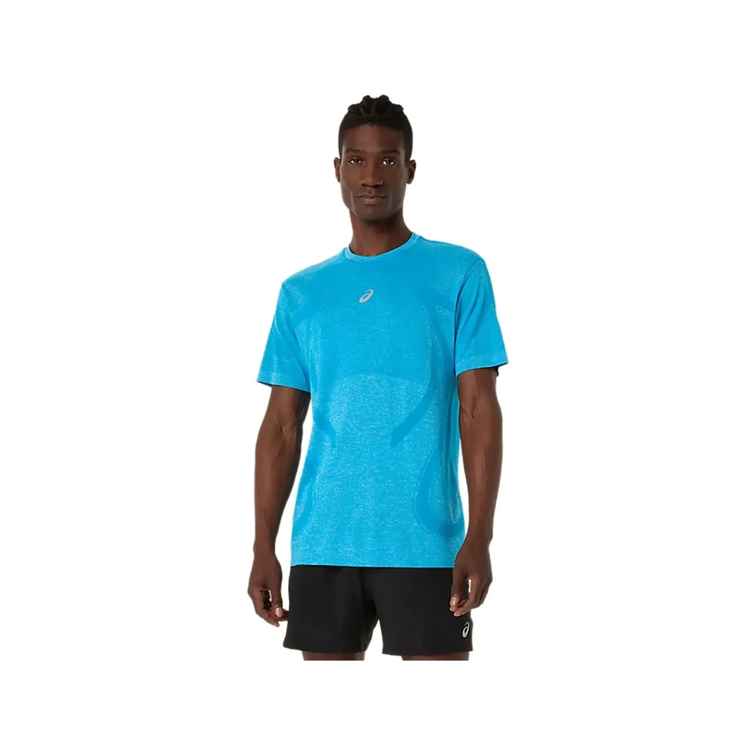 Asics Road Seamless Top - Aegen Blue
