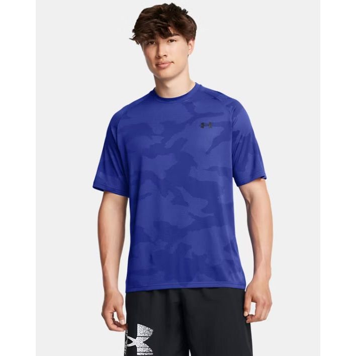 Under Armour - Royal Blue Jacquard T-shirt