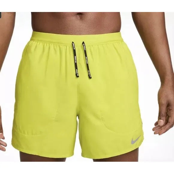 Nike - Lime Green Flex Stride Shorts 5”