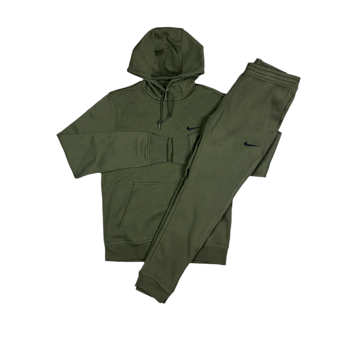 Nike - Classic Club Tracksuit Khaki