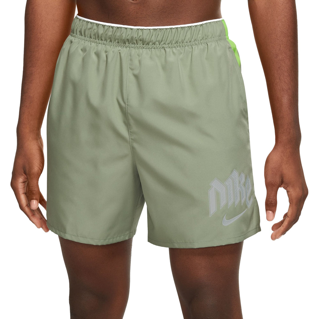 Nike - Khaki Challenger RD Shorts 5”