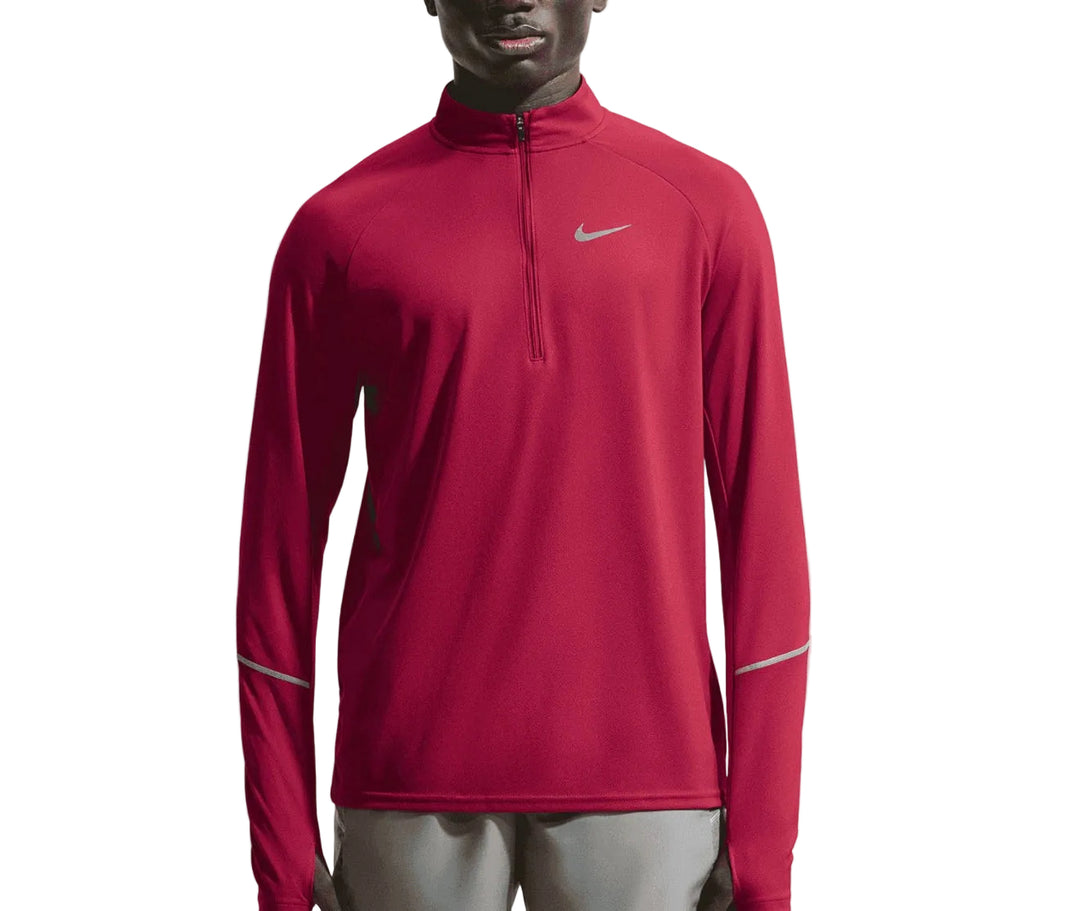 Nike Stride Running Quarter Zip - Tough Red