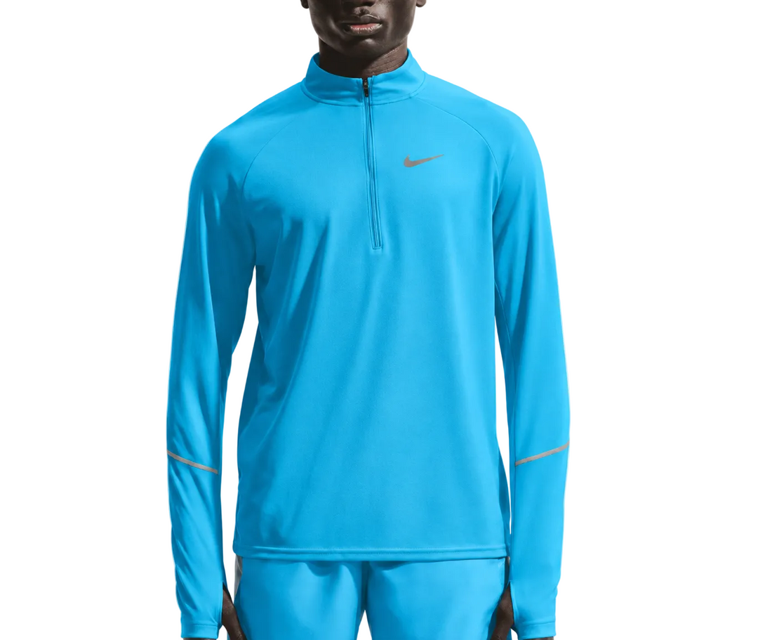 Nike Stride Running Quarter Zip - Light Current Blue