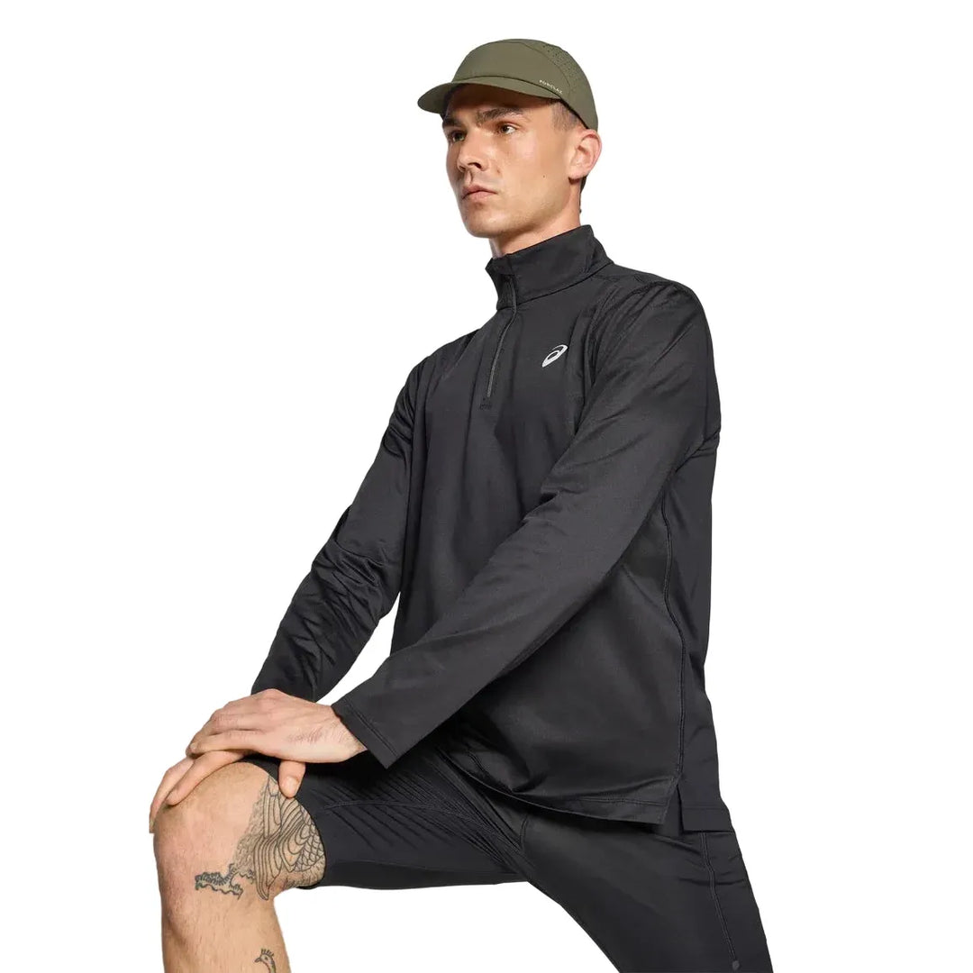 Asics Quarter zip Winterised - Black