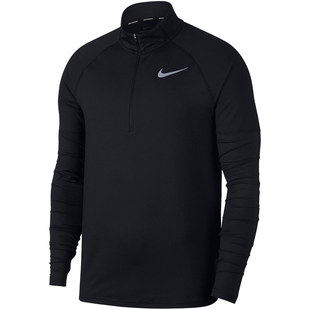 Nike - Black Element Quarter Zip Running Top