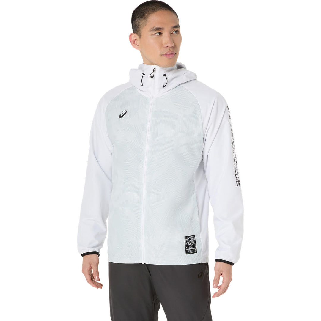 ASICS - Swirl Jacket White (Asia Sizing)