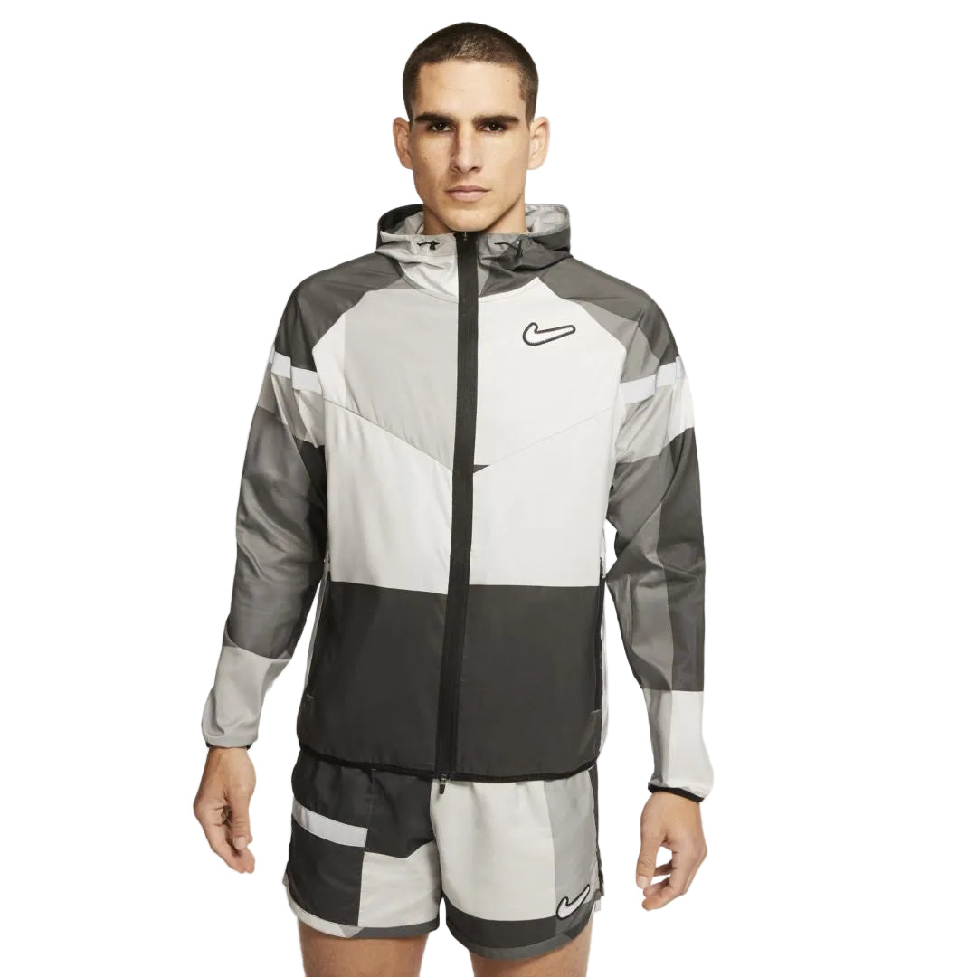 Nike Grey Patchworks jacket