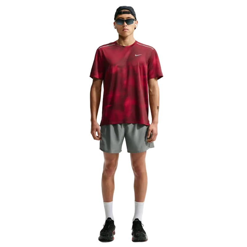 Nike Running Miler T-shirt - Tough Red Cloud