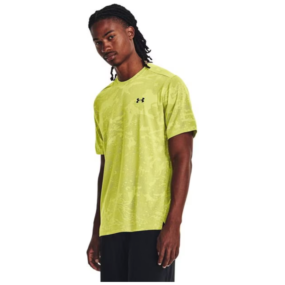 Under Armour - Yellow Jacquard T-shirt