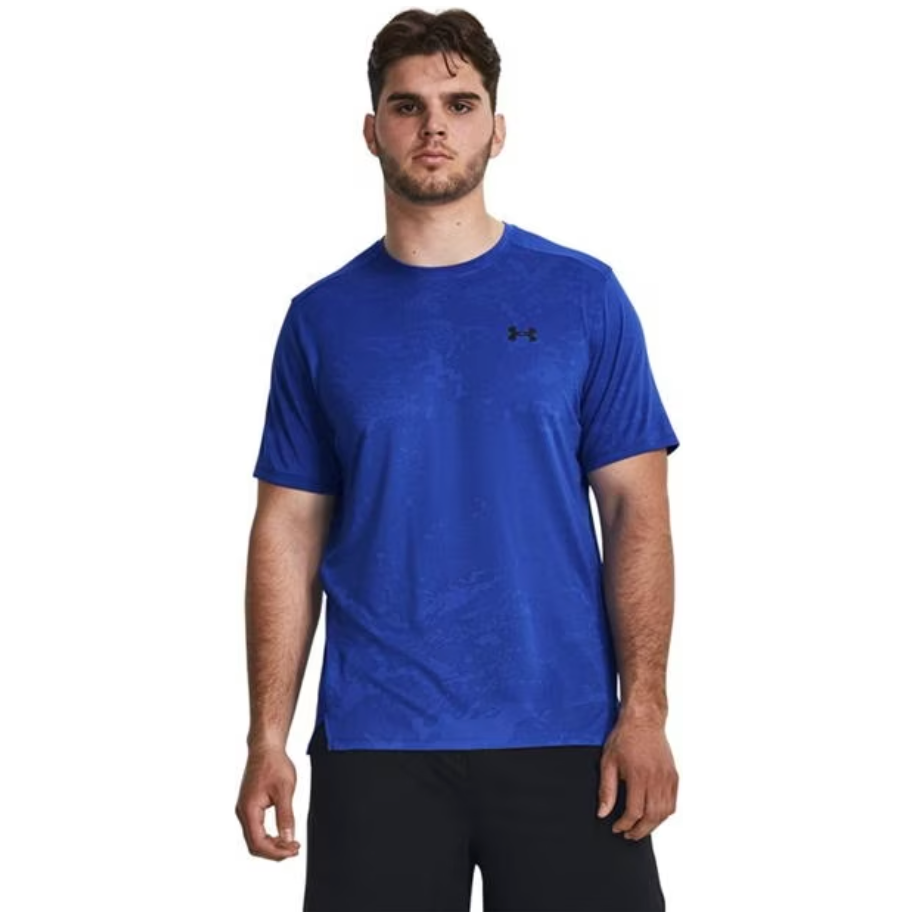 Under Armour - Royal Blue Jacquard T-shirt