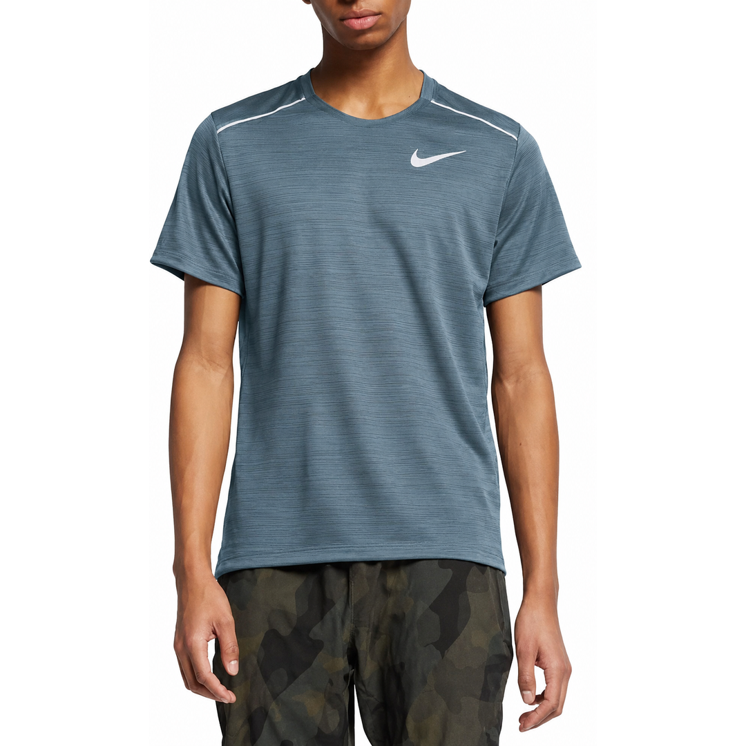 Nike 1.0 Miler Running T-shirt - Fog Grey
