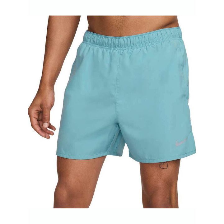 Nike Challenger 5-inch Brief-Lined Running Shorts - Denim Turquoise