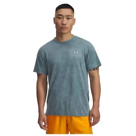 Under Armour Launch Camo Short Sleeve - Serpentine