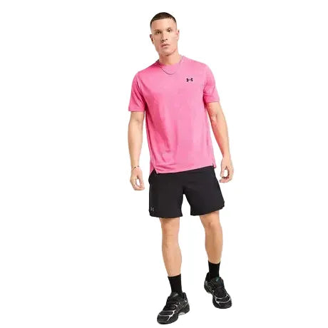 Under Armour Jacquard Vent T-Shirt - Pink