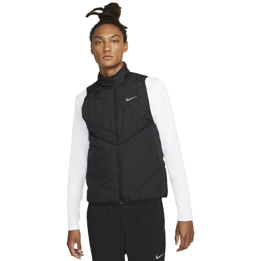 Nike Therma-FIT Repel Synthetic-Fill Running Gilet - Black