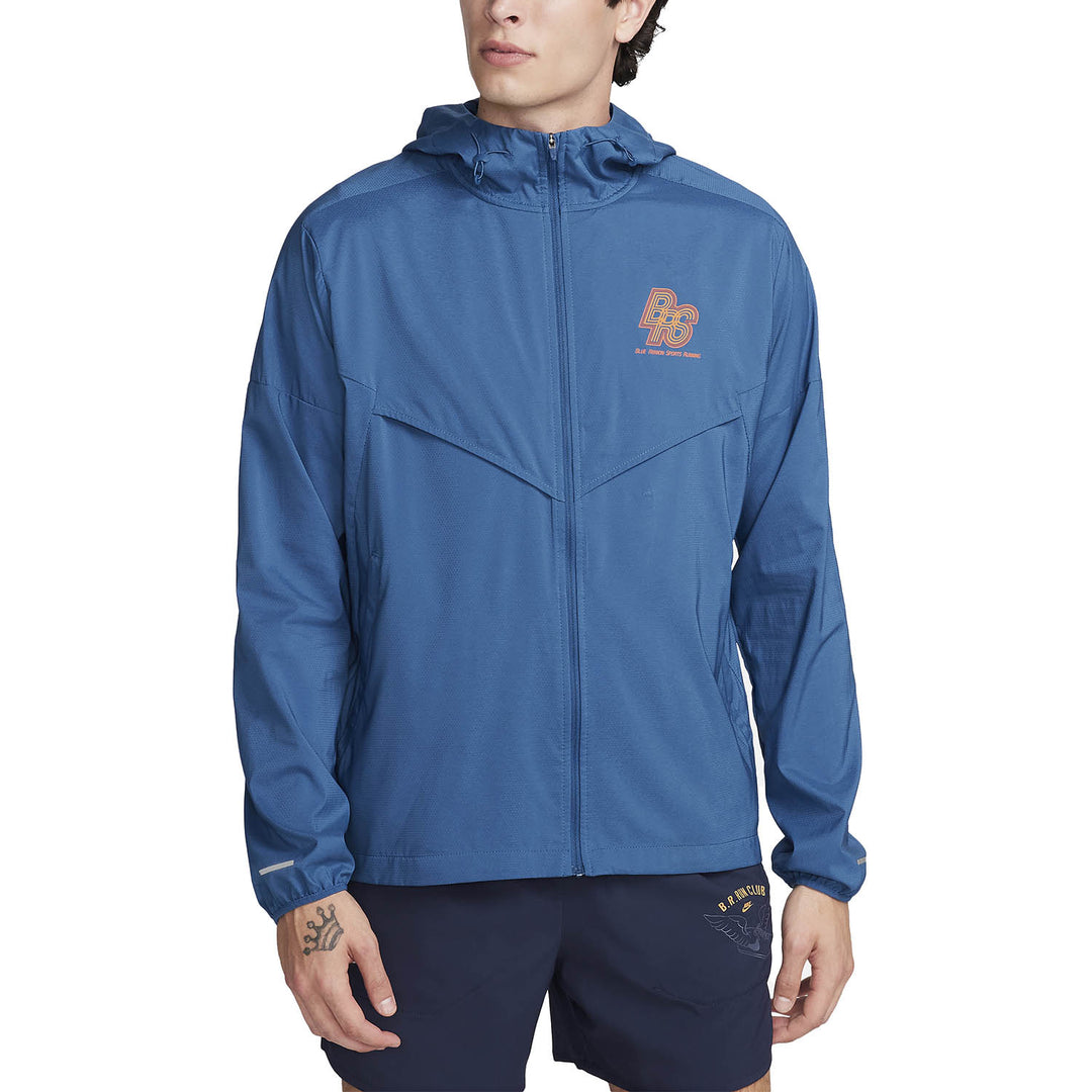 Nike BRS running/windbreaker jacket - Blue