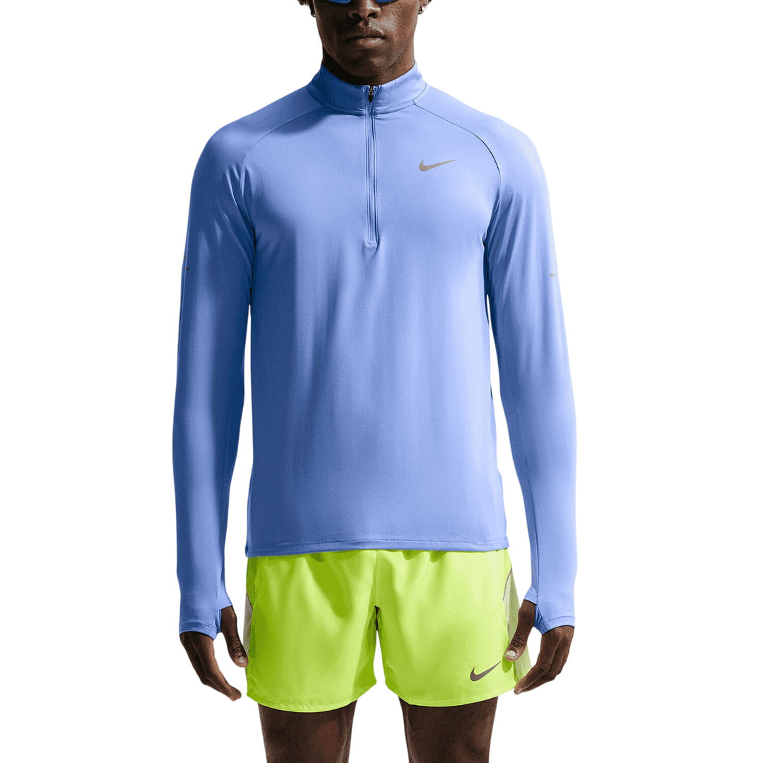 Nike Stride Dri-FIT Half Zip Running - Royal Pulse