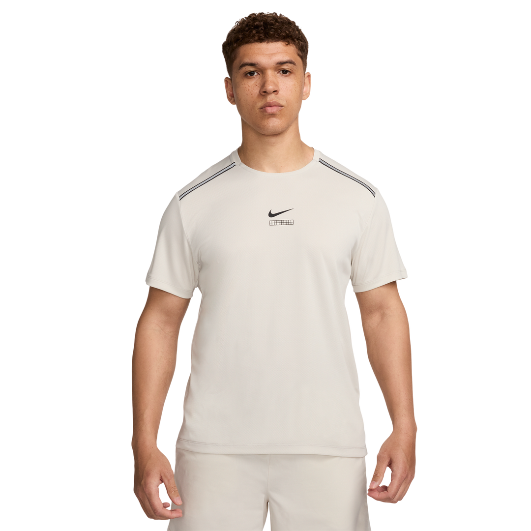 Nike 1.0 Miler Running T-shirt - Graphic Cream