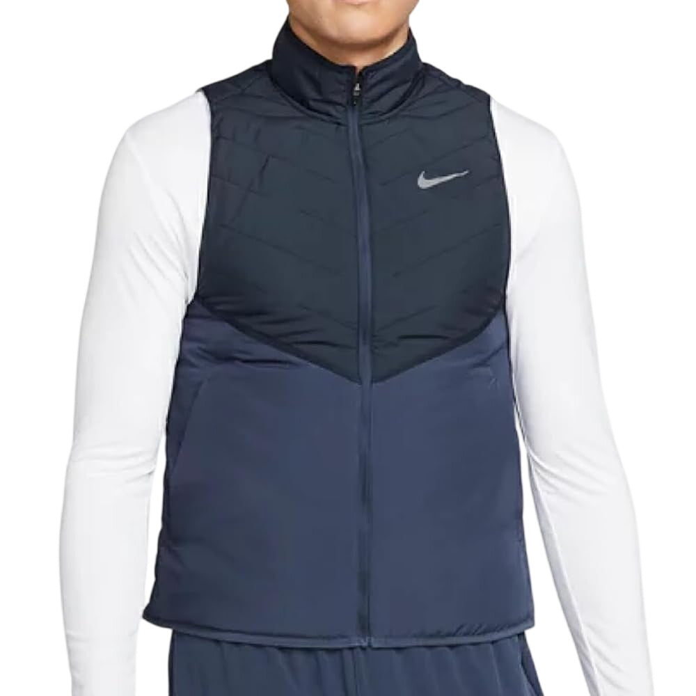 Nike Therma-FIT Repel Synthetic-Fill Running Gilet - Navy