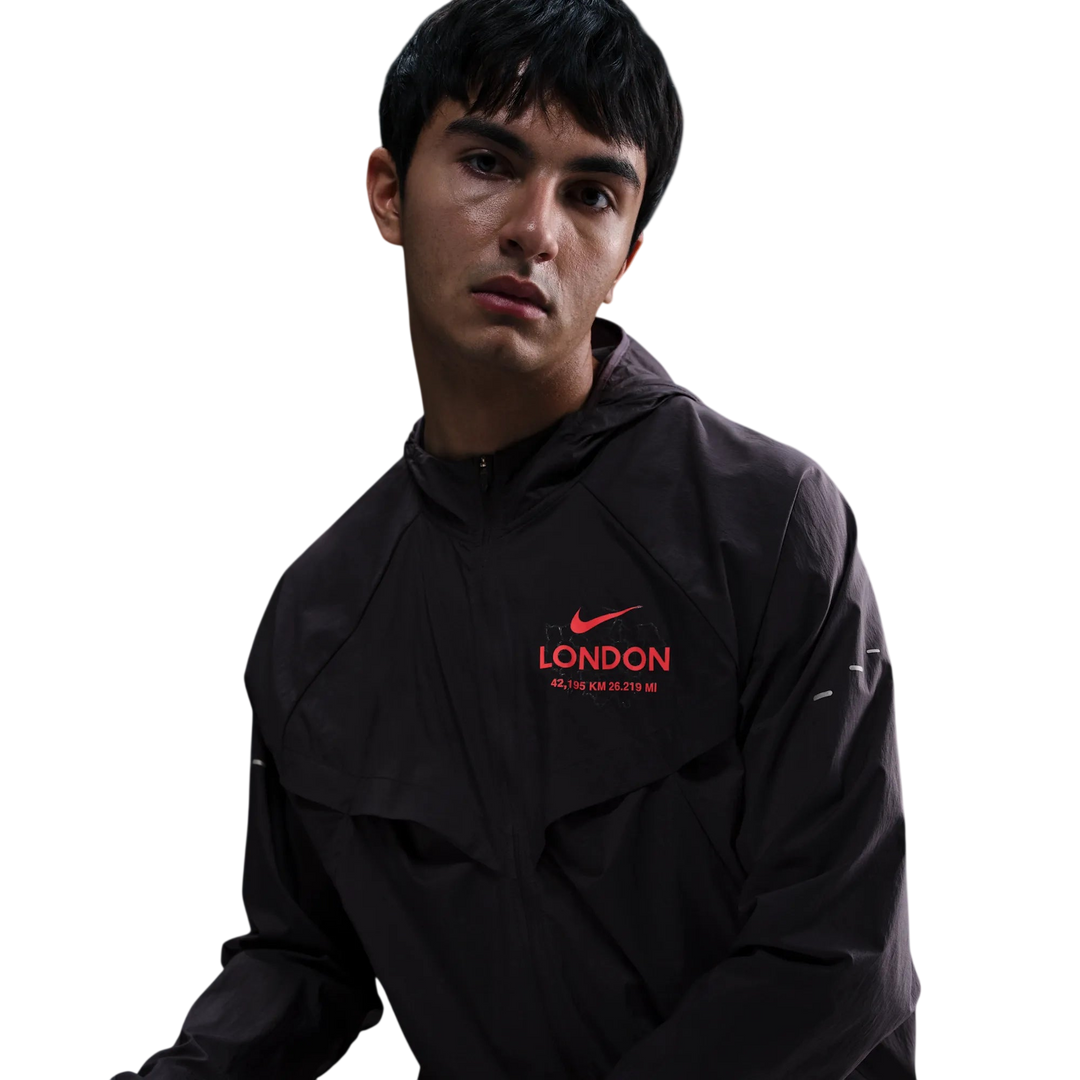 Nike Stride Repel Running Jacket - Purple