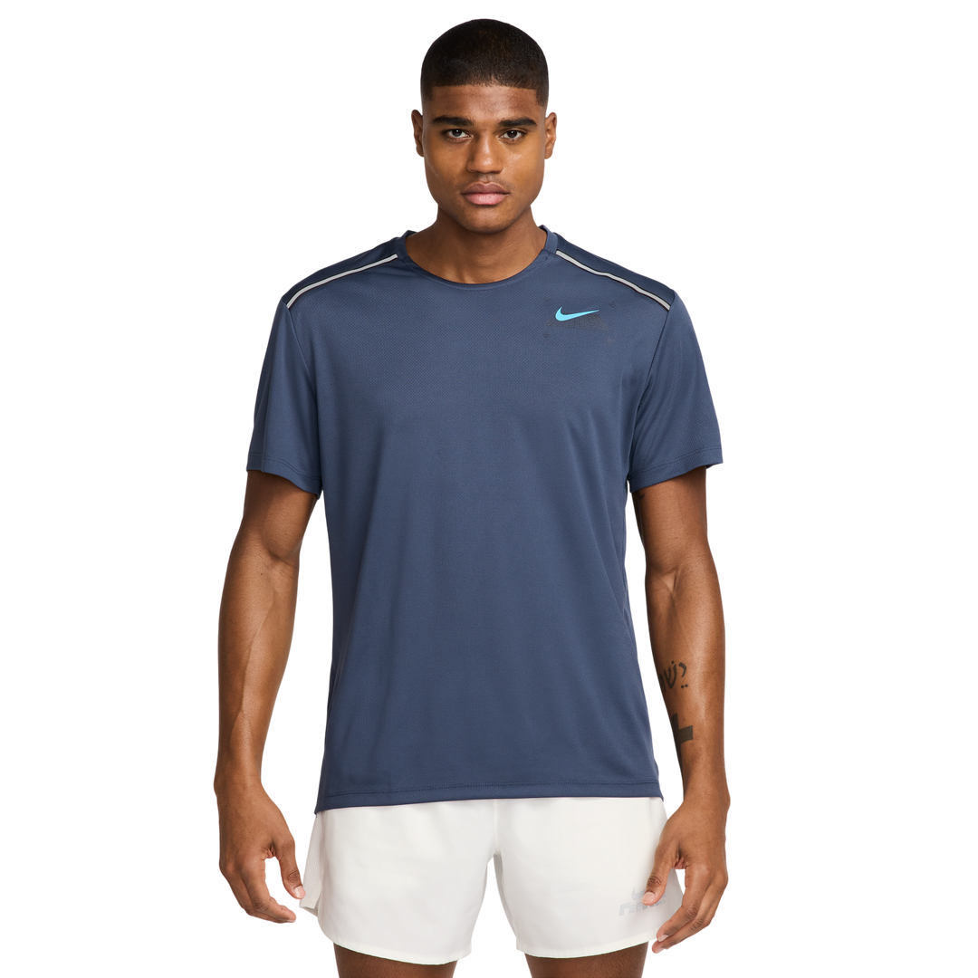Nike 1.0 Miler Graphic Running T-shirt - Thunder Blue
