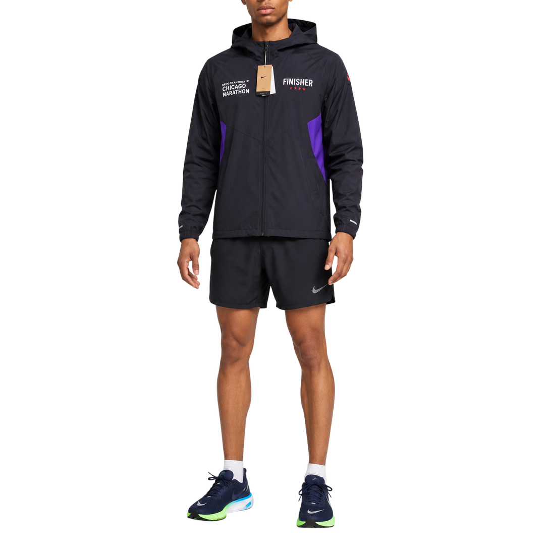 Nike Chicago Marathon Windrunner - Black/Purple