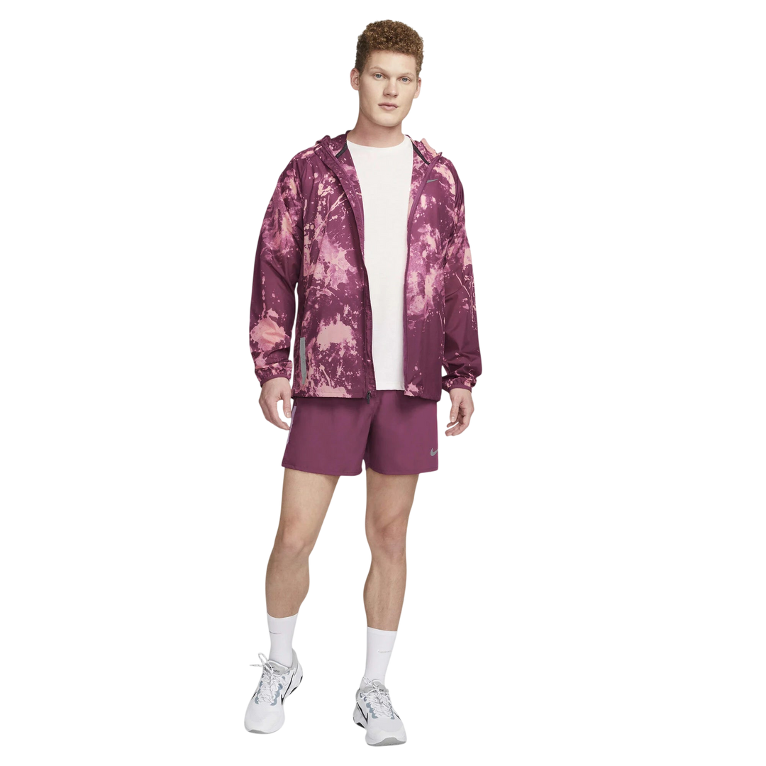 Nike Repel Run Division Splash Running Jacket - Rosewood