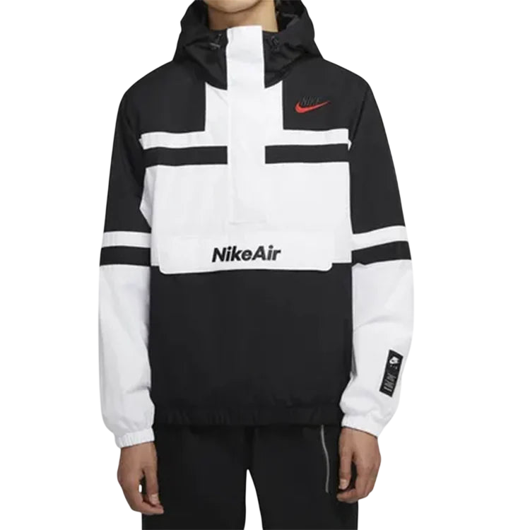 Nike 'Dave' Jacket Hooded Sportswear - Black/White