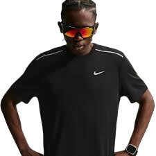 Nike 1.0 Miler Running T-shirt - Black New Season
