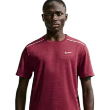 Nike 1.0 Miler Running T-shirt - Maroon Red New Season