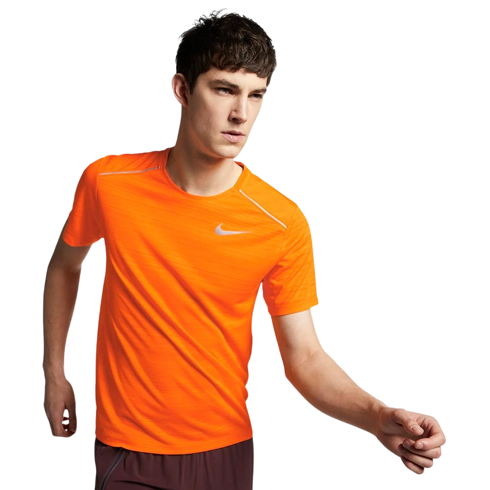 Nike 1.0 Miler Running T-shirt - Orange Pulse