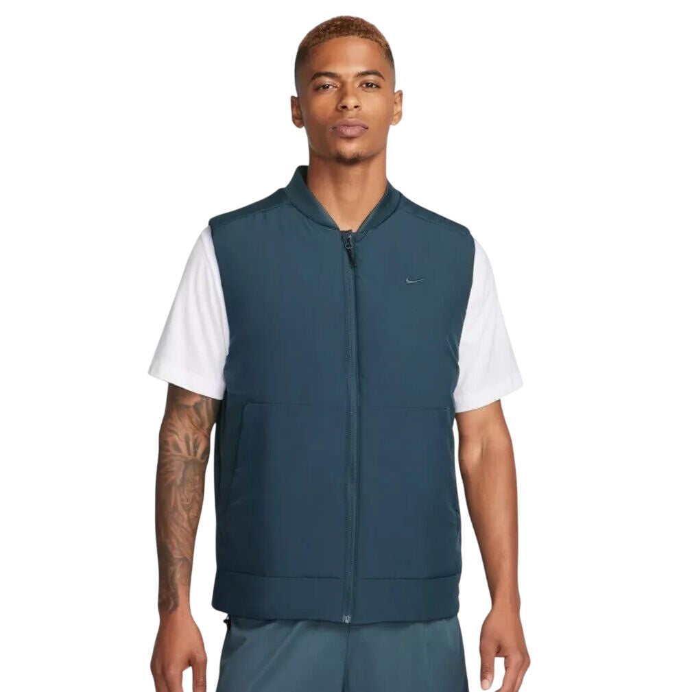 Nike Therma Fit Running Vest Unlimited - Jungle Green