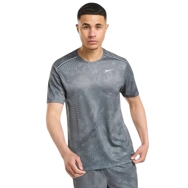 Nike 1.0 Miler Running T-shirt - Grey Festival