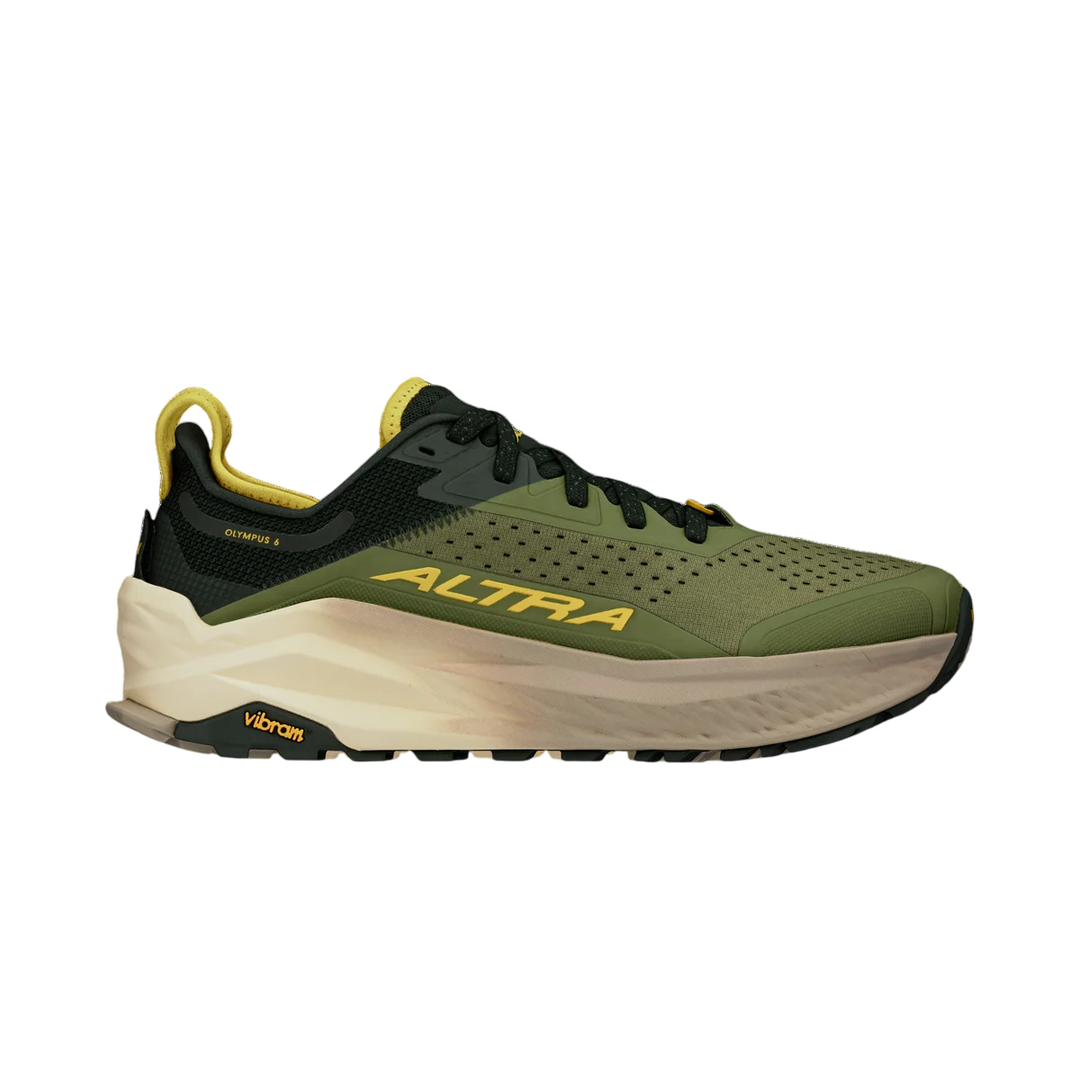 Altra Olympus 6 Mens Trail Running Shoes - Dusty Olive