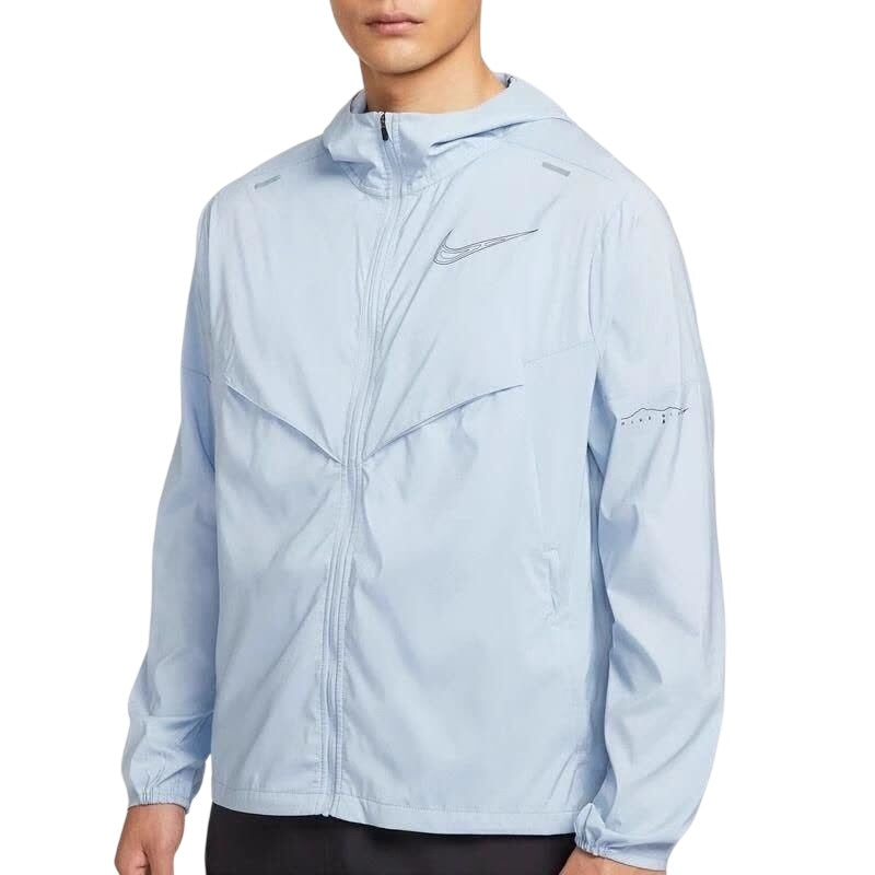Nike Windrunner Big Swoosh Jacket - Light Army Blue