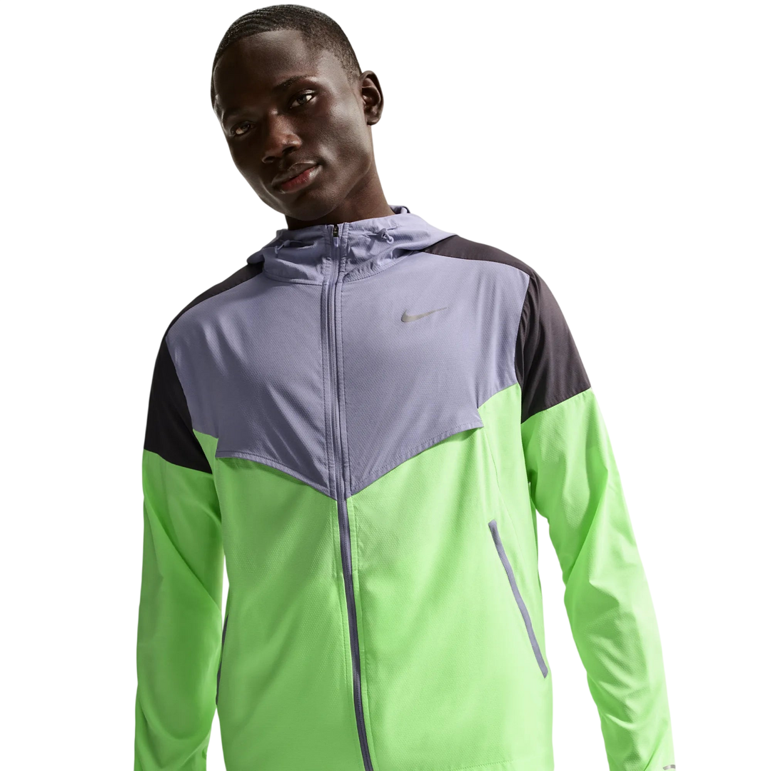 Nike Impossibly Light Windrunner - Iron Purple / Black / Lime Blast