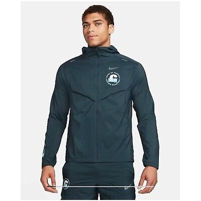 Nike - Chicago Marathon Windrunner deep jungle